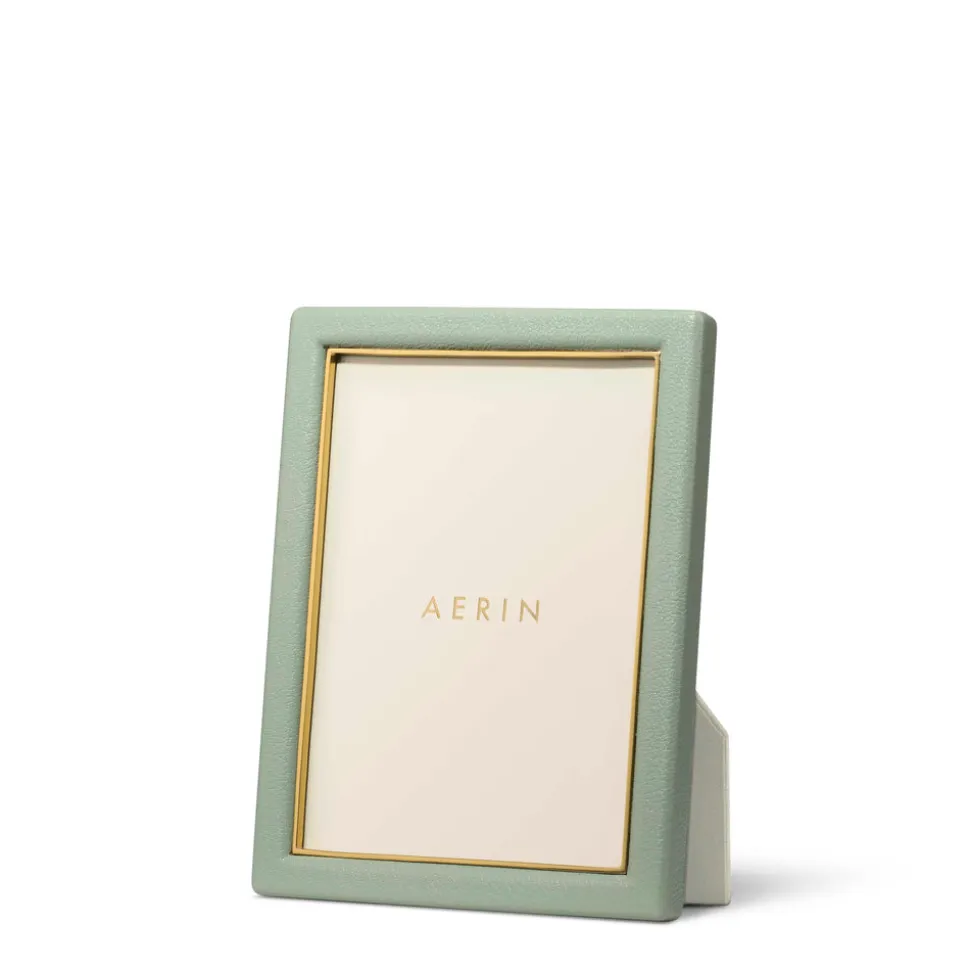 Piero Leather Frame in Eucalyptus