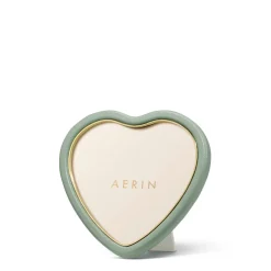 Piero Leather Heart Frame in Eucalyptus