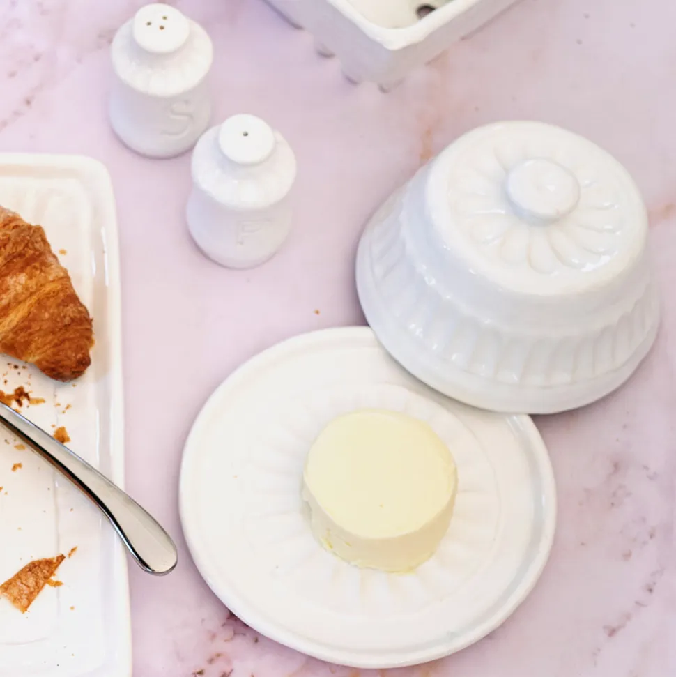 Pietra Serena Butter Dish