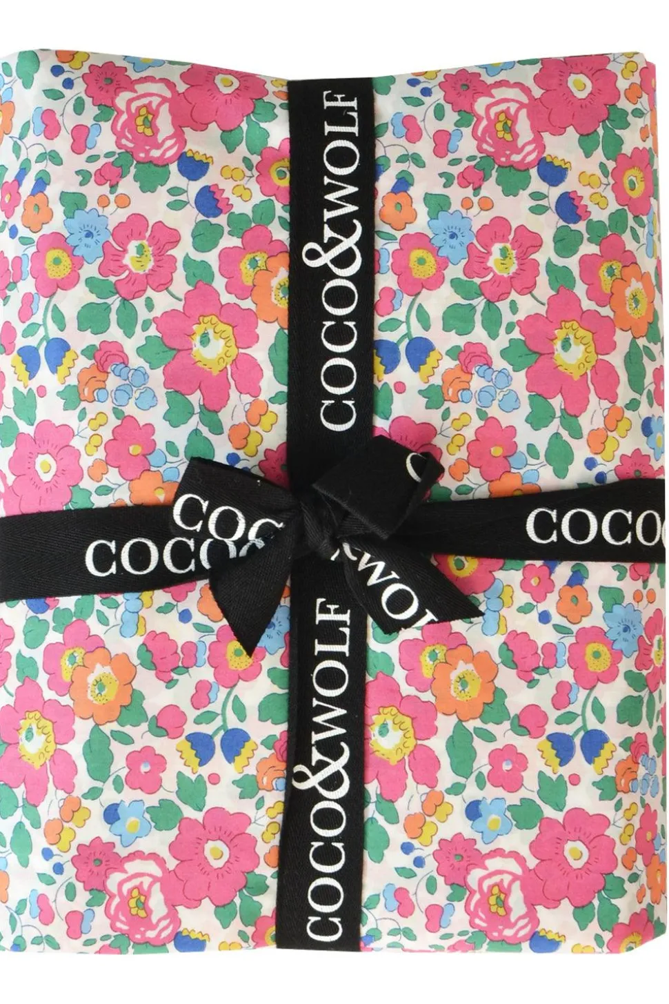 Pillowcase Made With Liberty Fabric in Betsy Deep Pink