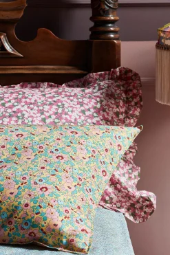 Pillowcase Made With Liberty Fabric in Betsy Sunflower