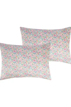 Pillowcase Made With Liberty Fabric in Betsy Candy Floss