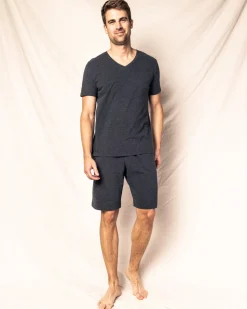 Pima Cotton Men's Dark Heather Shorts
