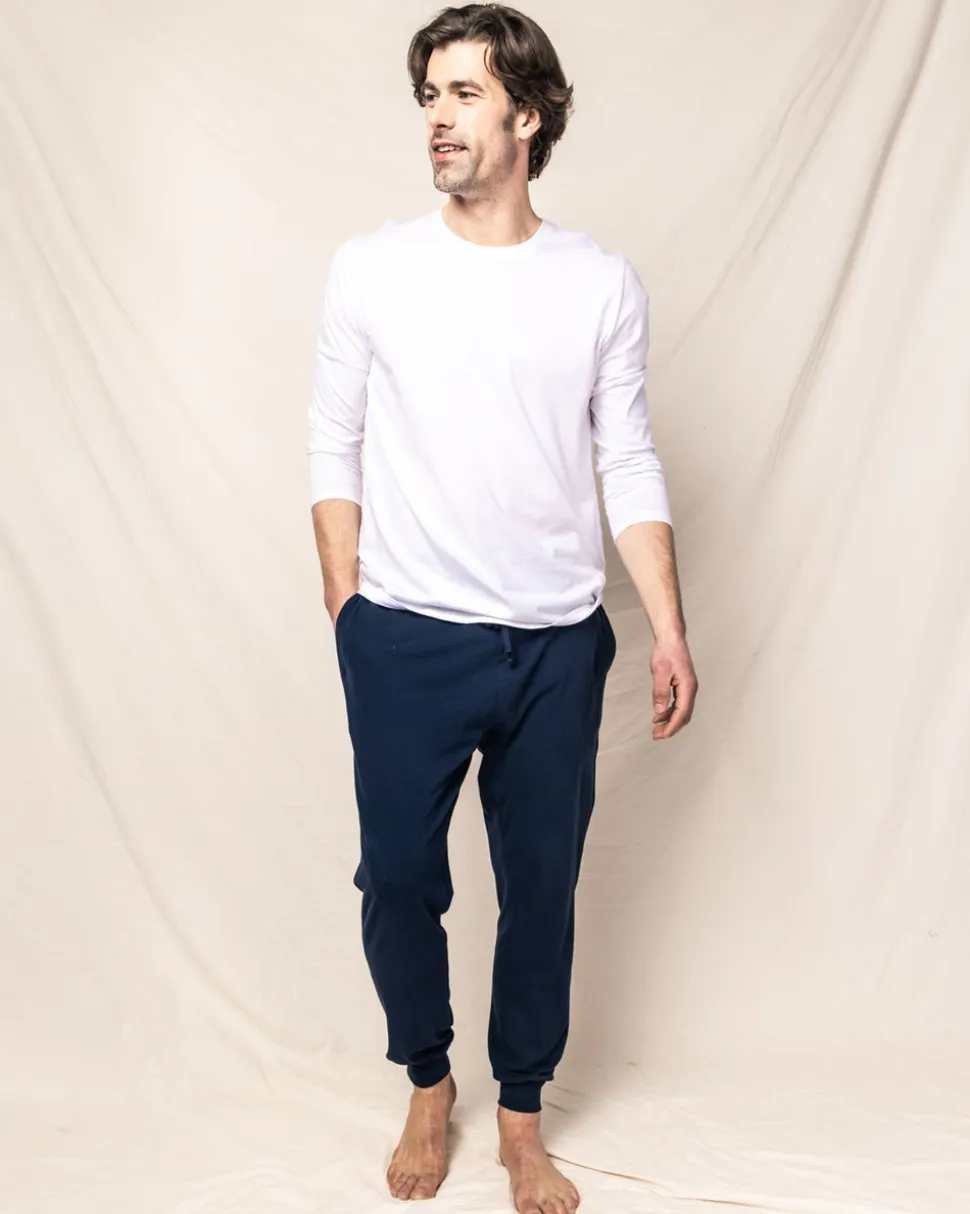 Pima Cotton Men's Navy Pants
