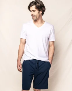 Pima Cotton Men's Navy Shorts