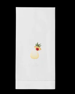Pina Colada Cocktail Hand Towel