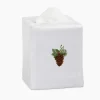 Pinecone Holly Tissue Box Cover