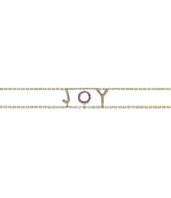 Pink & Yellow Sapphire ‘Joy’ Say Something Bracelet