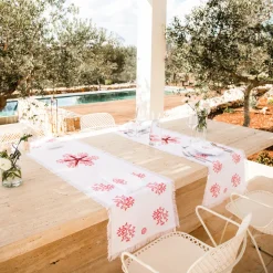 Pink Corallo Table Runner