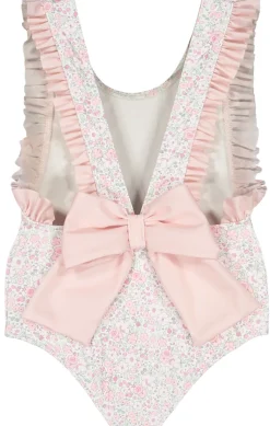 Pink Ditsy Floral Swimsuit