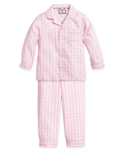 Pink Gingham Pajama Set