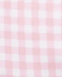 Pink Gingham Pajama Set