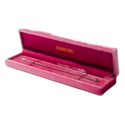 Pink Sapphire ‘Mama' Say Something Bracelet