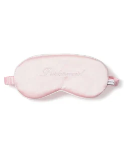 Pink Silk Bridesmaid Sleep Mask