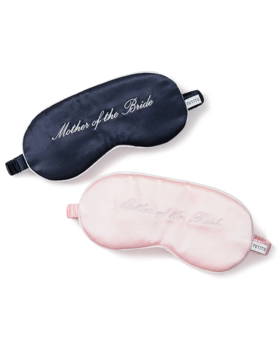 Pink Silk Mother of the Bride Sleep Mask