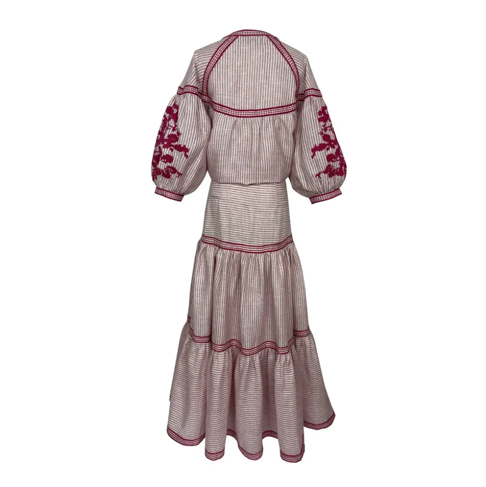 Pink Stripe Set