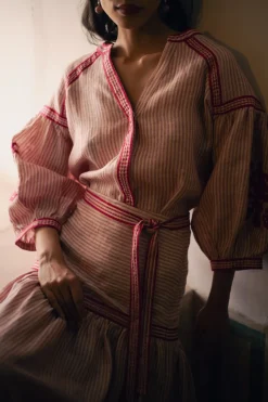 Pink Stripe Set