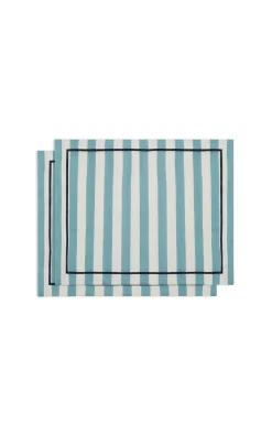Placemat in Riviera Celeste Sky Blue, Set of 2