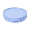 Plates in Blue, Set of 4