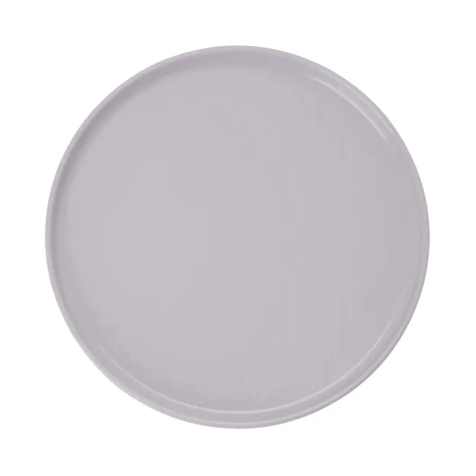 Plates in Gray, Set of 4