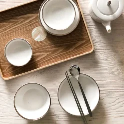 Platinum Edge Cereal/ Soup Bowl
