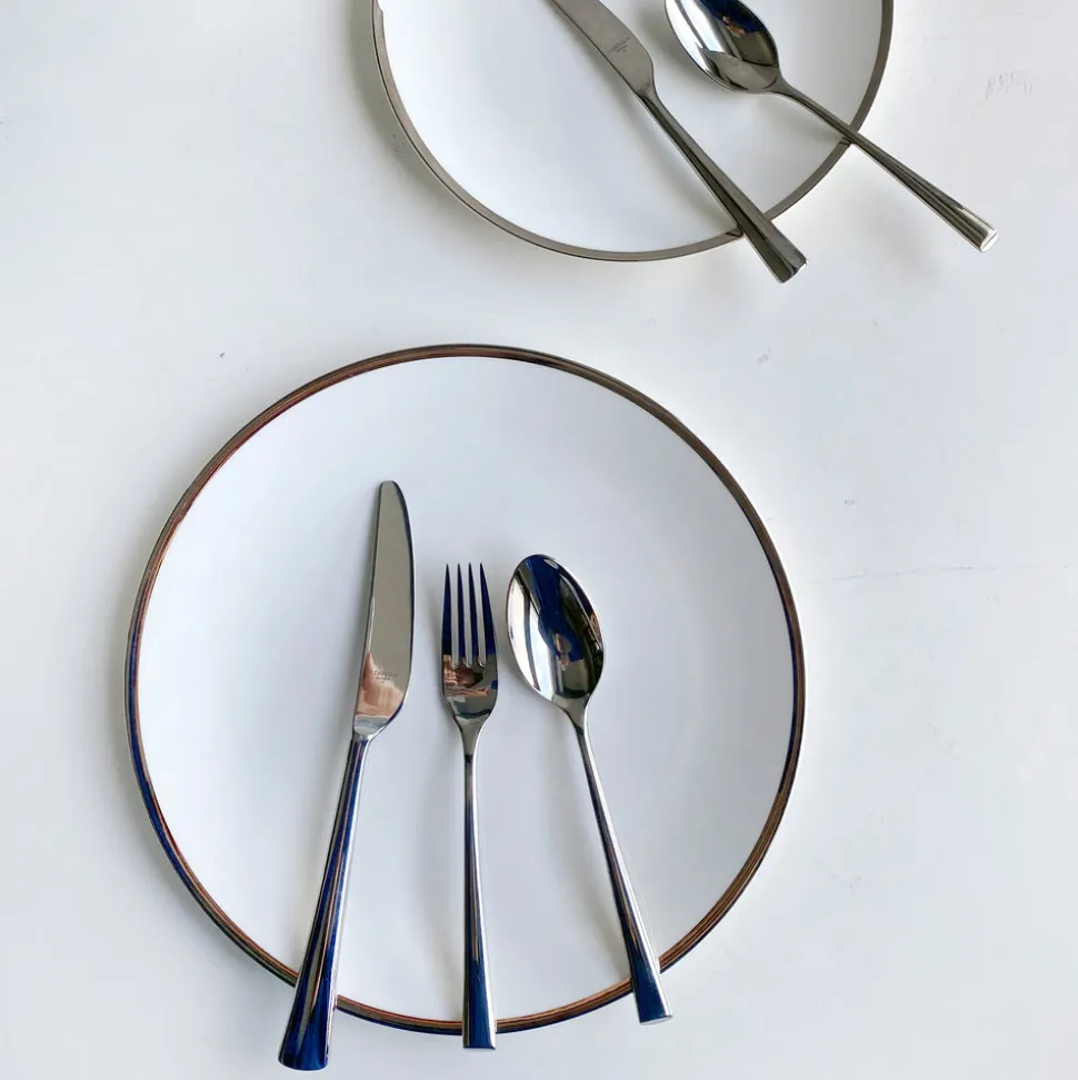 Platinum Edge Plate, Set of 2
