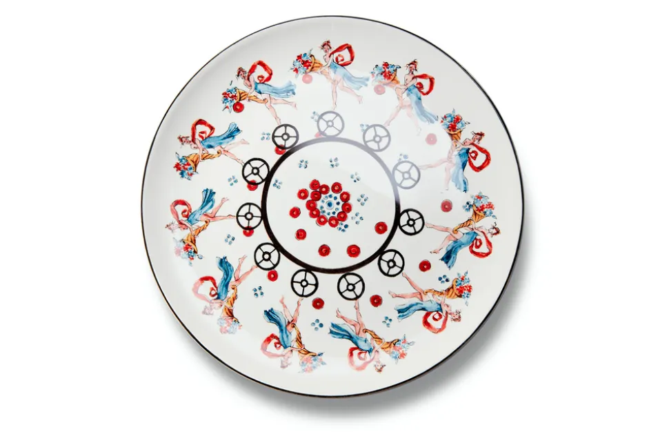 Playplates Cornucopia Dinner & Dessert Plate