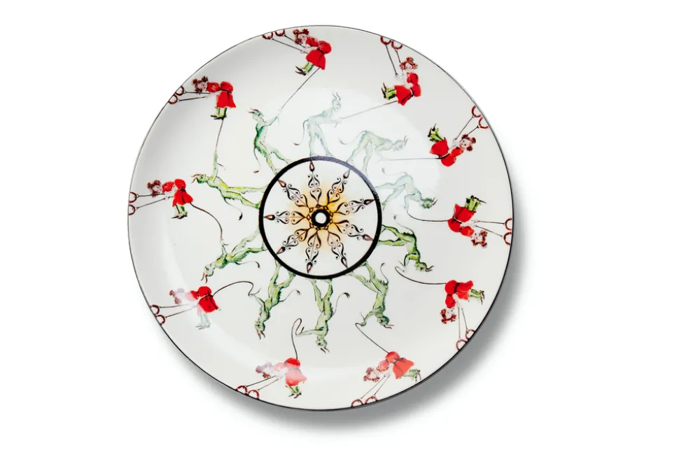 Playplates Devil Dinner & Dessert Plate