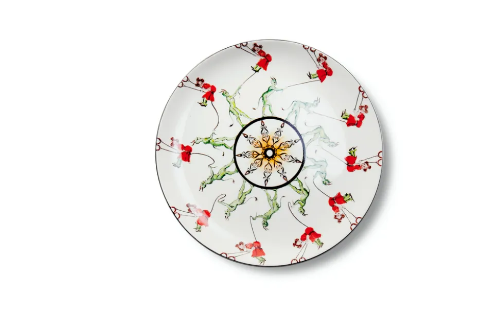 Playplates Devil Dinner & Dessert Plate