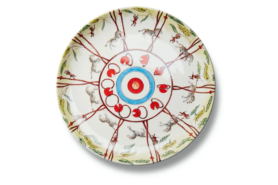Playplates Zebra Dinner Plate