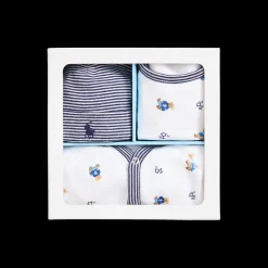 Polo Bear Cotton 3-Piece Gift Set