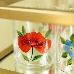 Poppy Crystal Tumbler