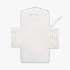 Portable Changing Pad in Blue Gingham