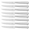 Porterhouse Razor-Sharp Steak Knife Set of 8 with Black Presentation Case, Gift Set