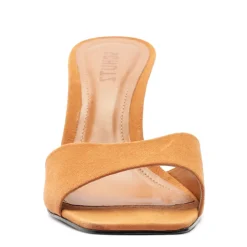 Posseni Suede Sandal in Cuoio Brown