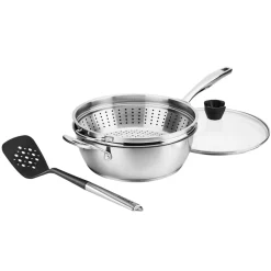 Preferred Pan 4-Piece Set Stainless Steel in Stainless Steel