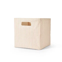 Printed Cube in Stripes Away Petal