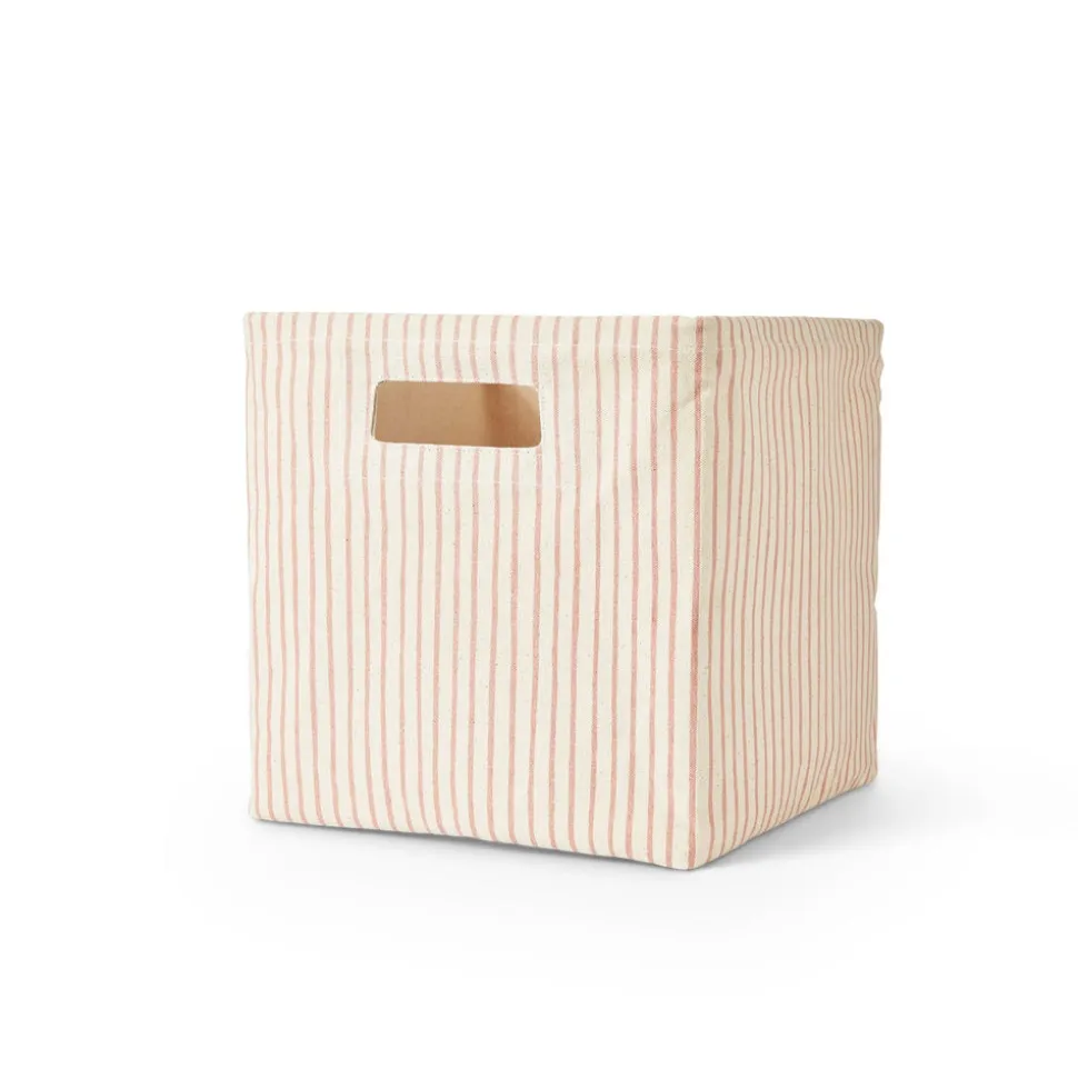 Printed Cube in Stripes Away Petal