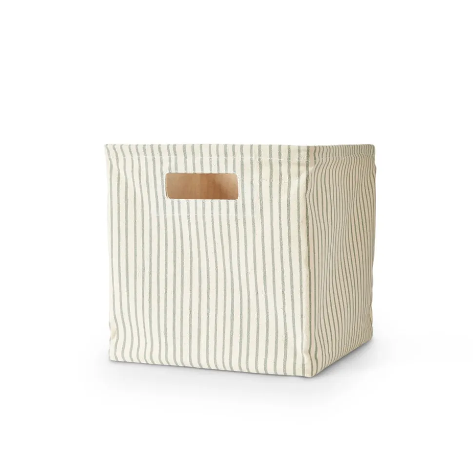 Printed Cube in Stripes Away Petal