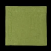 Prism Lime Cocktail Napkin in Linen