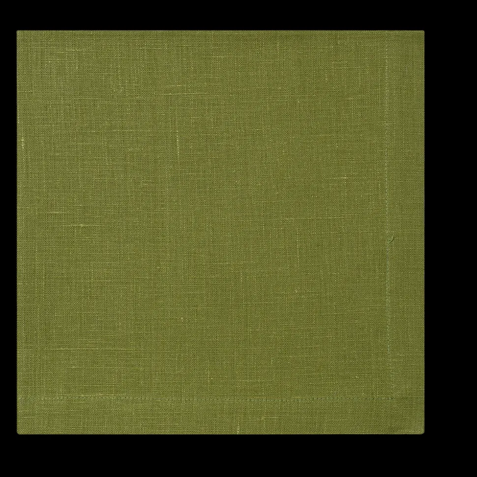 Prism Lime Napkin in Linen