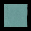 Prism Marine Cocktail Napkin in Linen