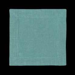 Prism Marine Cocktail Napkin in Linen