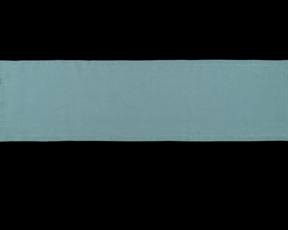 Prism Marine Table Runner in Linen