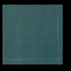 Prism Peacock Napkin in Linen