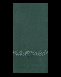 Prism Vine Linen Hand Towel