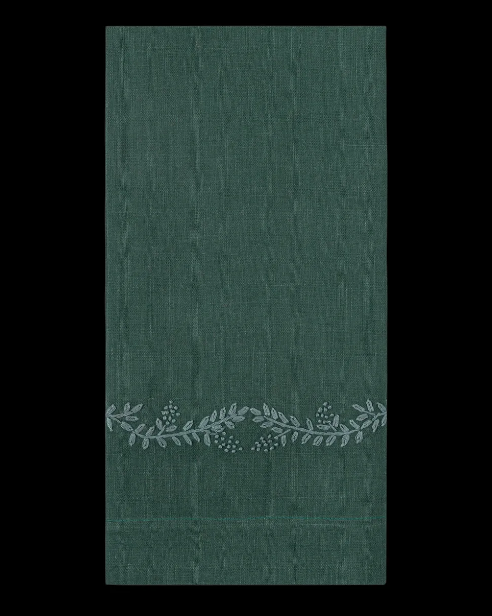 Prism Vine Linen Hand Towel