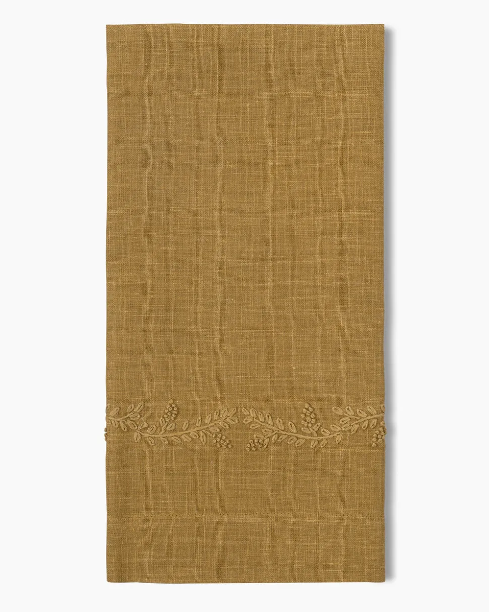 Prism Vine Linen Hand Towel