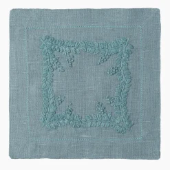 Prism Vine Linen Square Cocktail Napkins