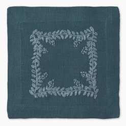 Prism Vine Linen Square Cocktail Napkins